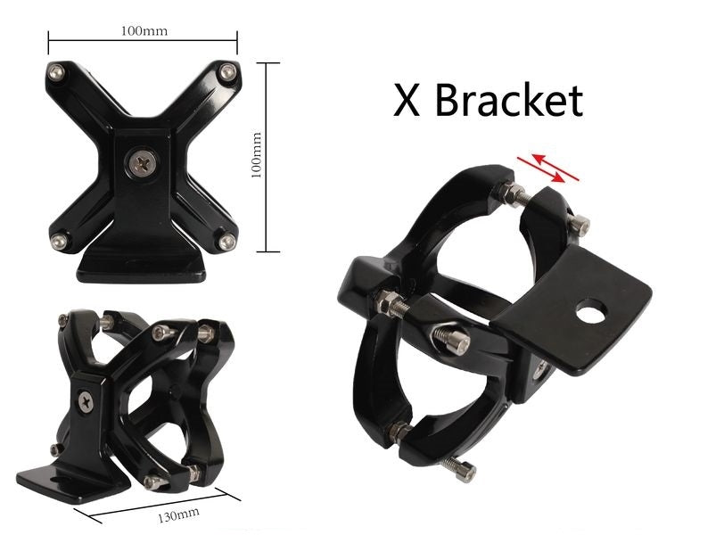 Bracket Front Light LED Bar - Zwart Bracket Front Light LED Bar - Zwart